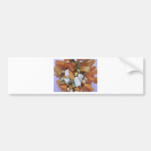 Love Mixed Vegetables Bumper Sticker