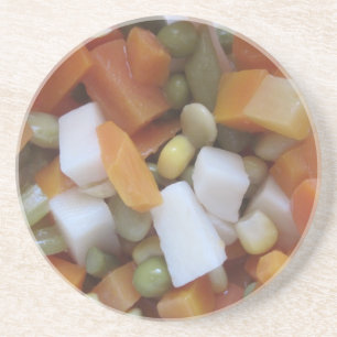 Love Mixed Vegetables Coaster