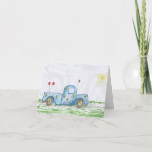 "Love Mobile on the Back of the Envelope" Greeting Card