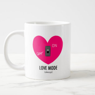 Love mode On Large Coffee Mug