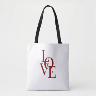 Love Modern Minimalist Tote Bag
