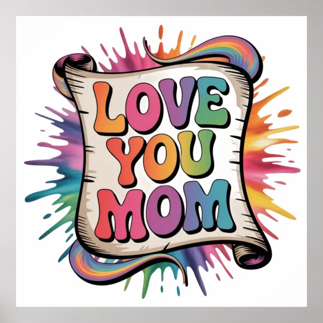 LOVE MOM POSTER (Front)