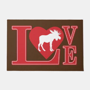 Love Moose Doormat