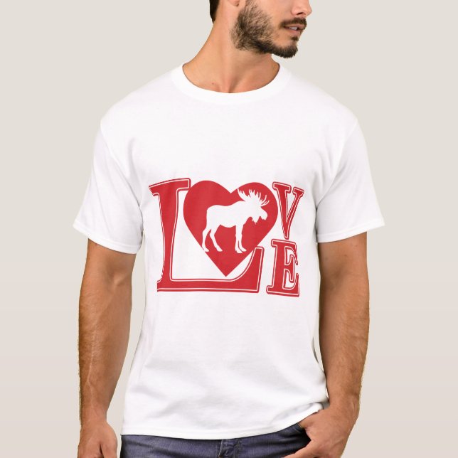 LOVE-MOOSE T-Shirt (Front)