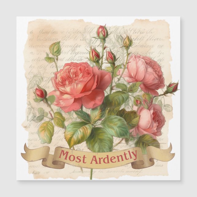 LOVE - Most Ardently - Mr Darcy (Front)