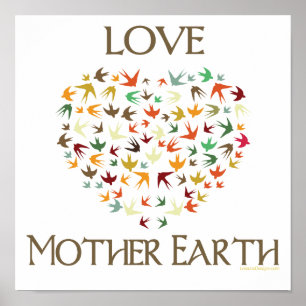 Love Mother Earth Poster