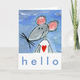 Love Mouse Holiday Card