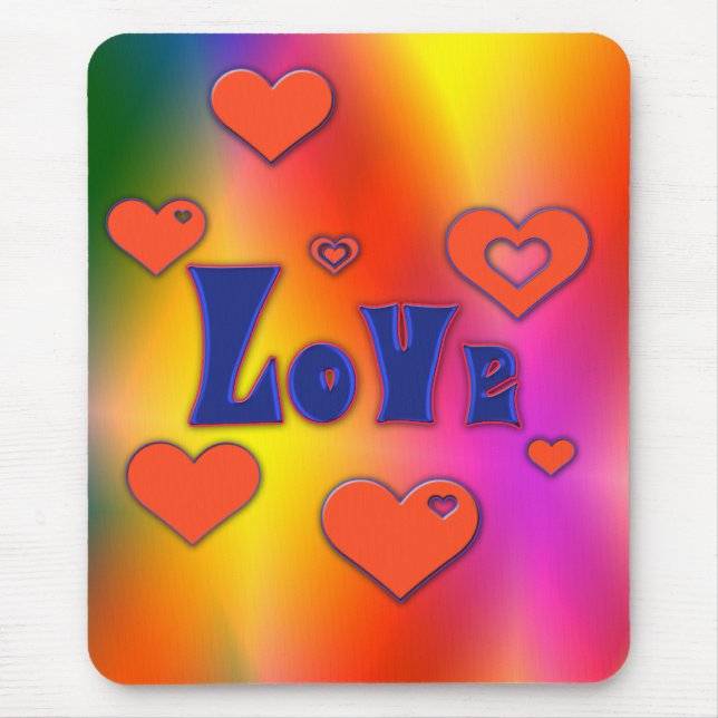 Love Mouse Mat (Front)