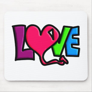 LOVE MOUSE MAT