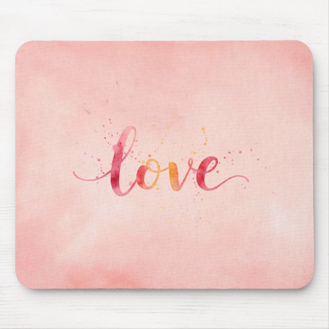 Love Mouse Mat (Front)