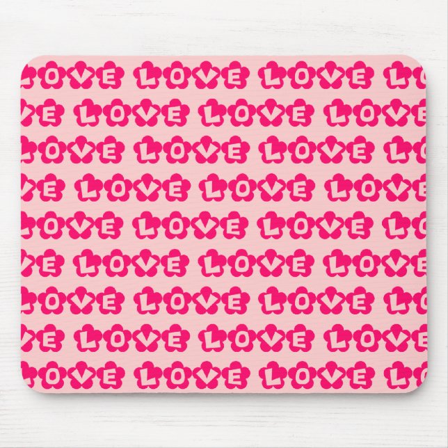 Love Mouse Mat (Front)