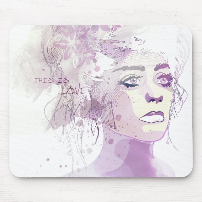 Love Mouse Mat (Front)