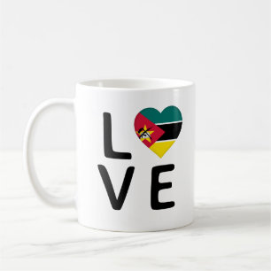 Love - Mozambique Flag Coffee Mug