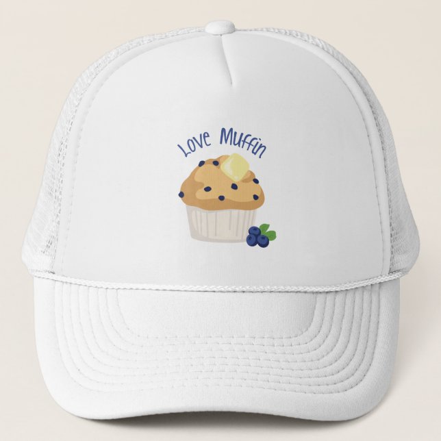 Love Muffin Trucker Hat (Front)