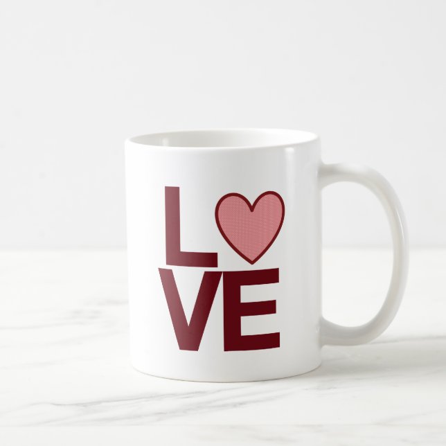 LOVE Mug - Red (Right)
