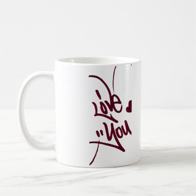 Love mug(Valentine day) ❤️ Coffee Mug (Left)