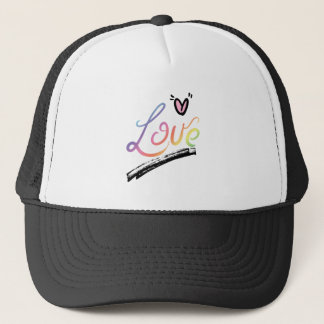 Love Multi-Color Trucker Hat