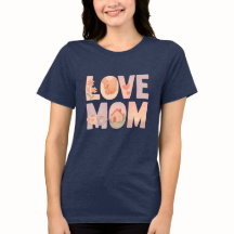 Love Mum Floral T-Shirt 