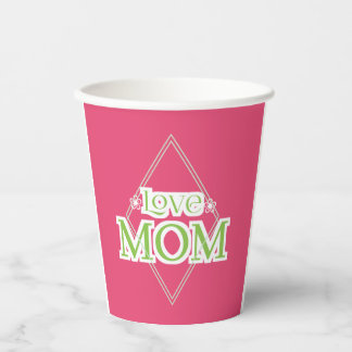 Love mum gifts paper cups