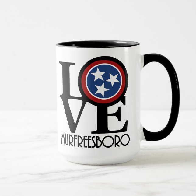 LOVE Murfreesboro 15oz Coffee Mug (Right)