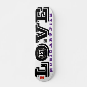 LOVE  Music Art Film  JMT Skateboard