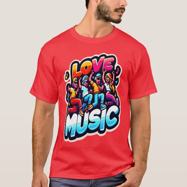 love music fans friend T-Shirt (Front)