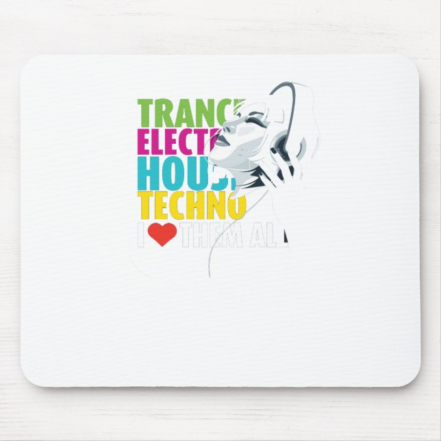 Love music mouse mat (Front)