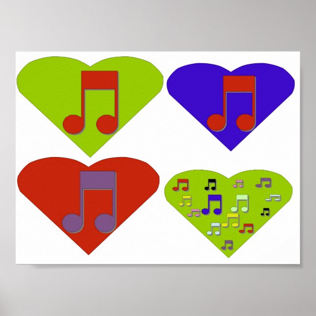 Love Music Poster (Front)