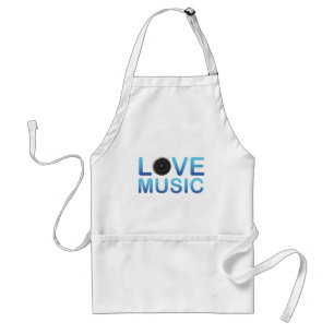 LOVE MUSIC STANDARD APRON