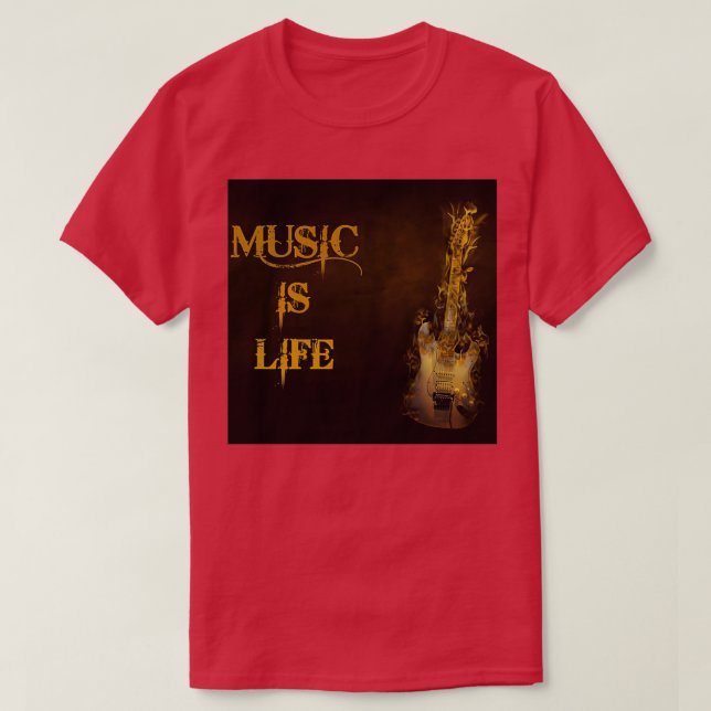 Love Music T-Shirt (Design Front)