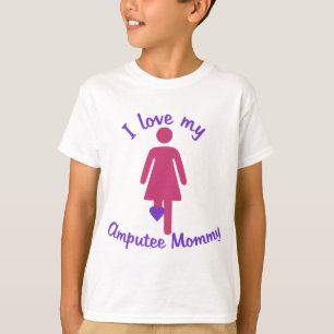 Love My Amputee Mummy T-Shirt