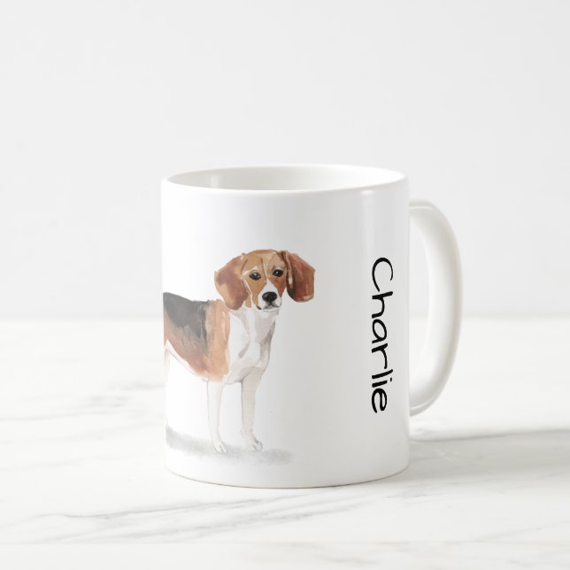 Love my Beagle Coffee Mug (Front Right)