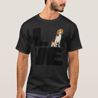 Love My Beagle Dog T-Shirt