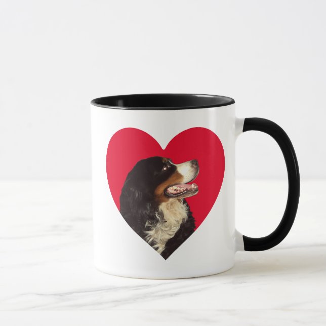 Love My Bernese Mountain Dog Mug (Right)