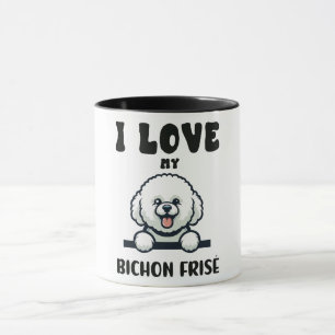 Love My Bichon Frise Dog Mug