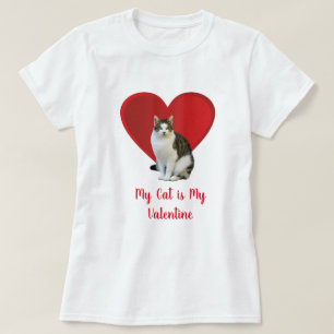 Love My Cat / Valentine's Day T-Shirt