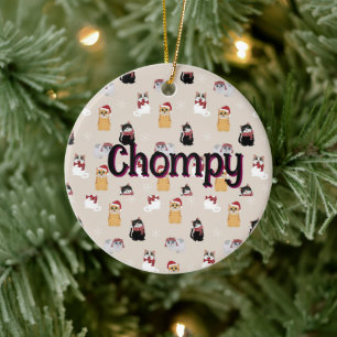 Love my cats ceramic tree decoration