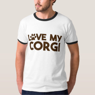 LOVE MY CORGI PAW T-Shirt