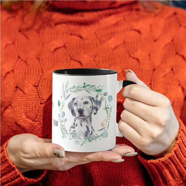 Love My Dalmatian Wreath Coffee Mug (Creator Uploaded)
