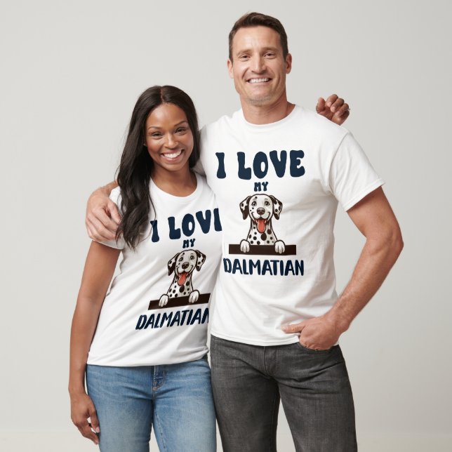 Love My Dalmation T-Shirt (Unisex)