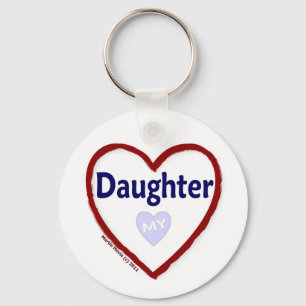 Love My Daughter Key Ring