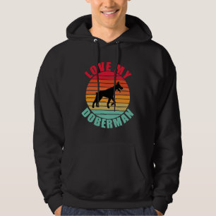 Love My Doberman Hoodie