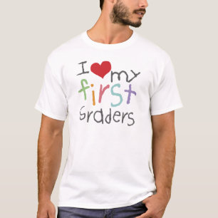Love My First Graders Basic T-Shirt
