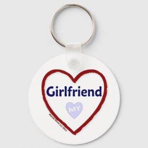 Love My Girlfriend Key Ring