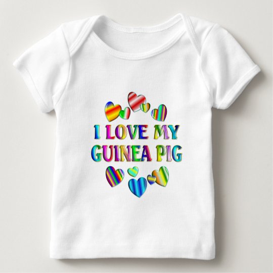 Love My Guinea Pig Baby T-Shirt