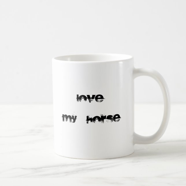 love my horse coffee mug (Right)