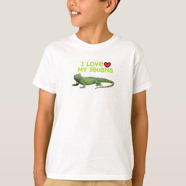 Love My Iguana Tee shirts (Front)