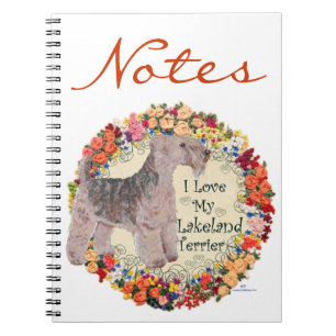 Love My Lakeland Terrier Notebook