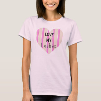Love my lashes tee