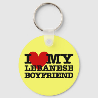 Love My Lebanese Boyfriend Keychain